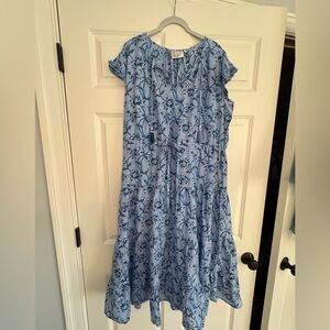 Erica Wilson Nantucket Blue Dress. New without tags.